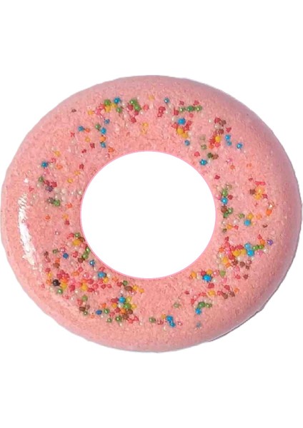 1 Adet Donut Köpüren Jakuzi Boy Banyo Bombası 120GR Banyo Topu
