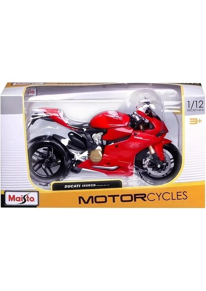 1:12 Ölçekli Ducati 1199 Panigale Motosiklet Modeli indirimleri