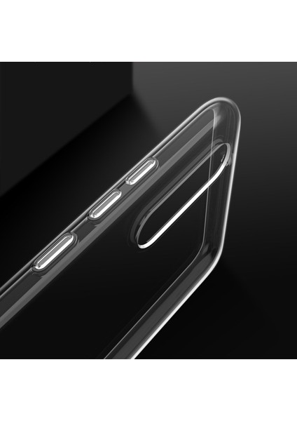 Huawei P20 Kılıf Ecrz Süper Silikon Kapak-Renksiz modelleri