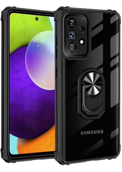 Galaxy A72 Kılıf Ecrz Mola Kapak-Siyah