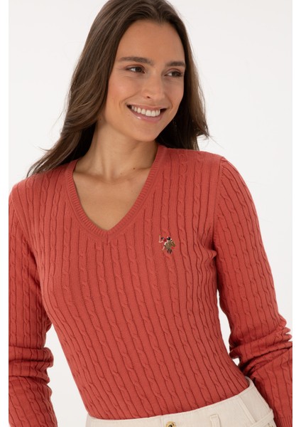 Kadın Gül Kurusu Kazak /triko 50307700-VR026 fiyatları