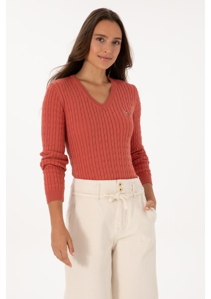 Kadın Gül Kurusu Kazak /triko 50307700-VR026 modelleri