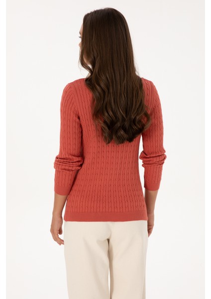 Kadın Gül Kurusu Kazak /triko 50307700-VR026 indirimleri