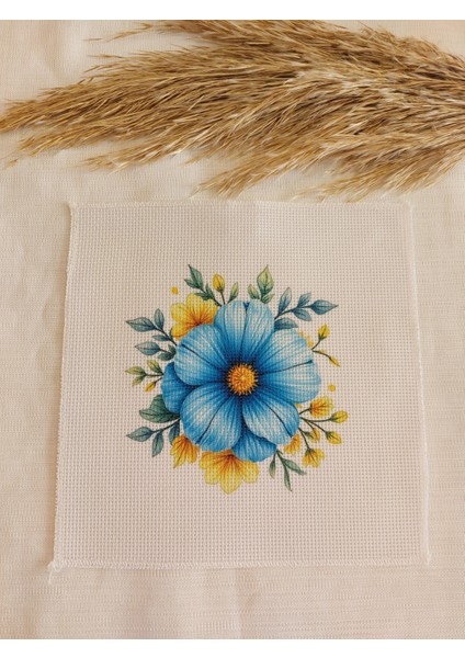 20X20 Linen Kumaş Goblen 136