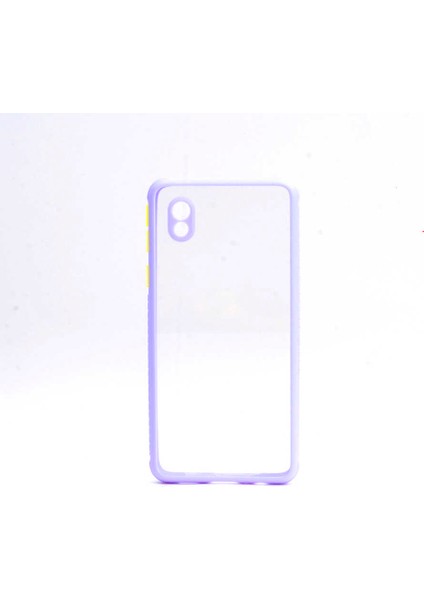 Galaxy A01 Core Kılıf ​​ecrz Kaff Kapak-Mor