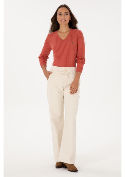 Kadın Gül Kurusu Kazak /triko 50307700-VR026 fırsatları