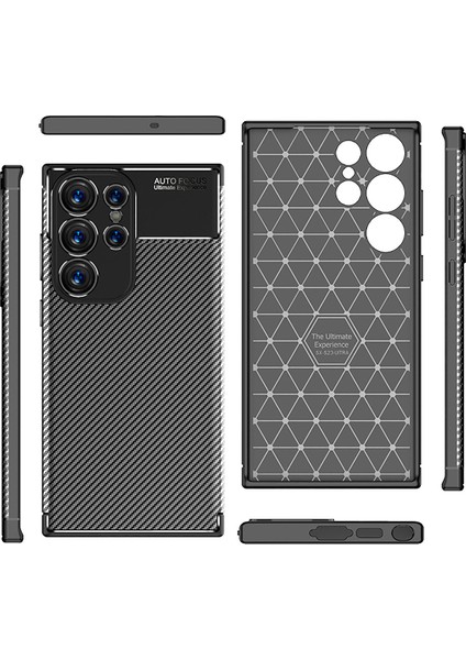 Galaxy S23 Ultra Kılıf Ecrz Negro Silikon Kapak-Lacivert fiyatları