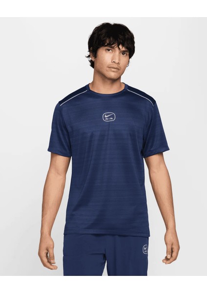 Air Run Dri Fit Erkek Koşu Spor T-Shirt - Ter Tutmayan Performans Tişört - HM0195