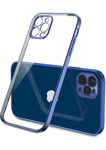 iPhone 12 Pro Max Uyumlu Ecrz Gbox Kapak-Lacivert