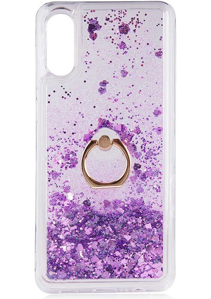 Galaxy A02 Kılıf Ecrz Milce Kapak-Mor