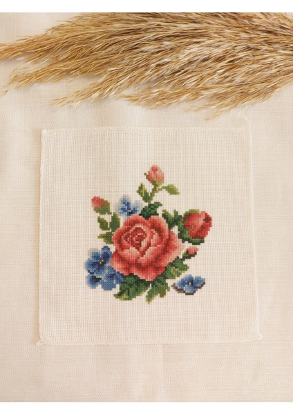 20X20 Linen Kumaş Goblen 124