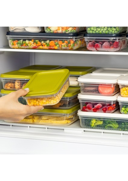 Alfa Saklama Kabı 4lü Set No: 1 Yeşil indirimleri