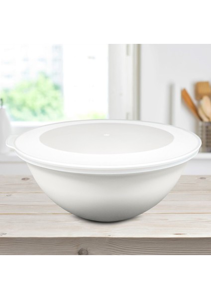 Lunar Kapaklı Kase 3lü Set 3lt 2lt 1lt Beyaz modelleri