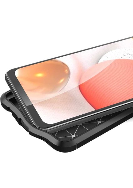 Galaxy A32 4g Kılıf Ecrz Niss Silikon Kapak-Kırmızı modelleri