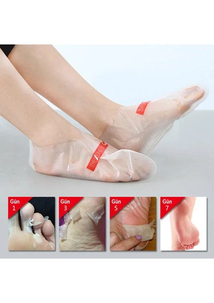 Ayak Peeling Maskesi Nasır, Ölü Deri Temizleyici, Egzama Giderici, Nemlendirici Özellik, Lavanta Yağı ve C Vitamini Içerir, Doğal Aktif Maddeler fiyatları