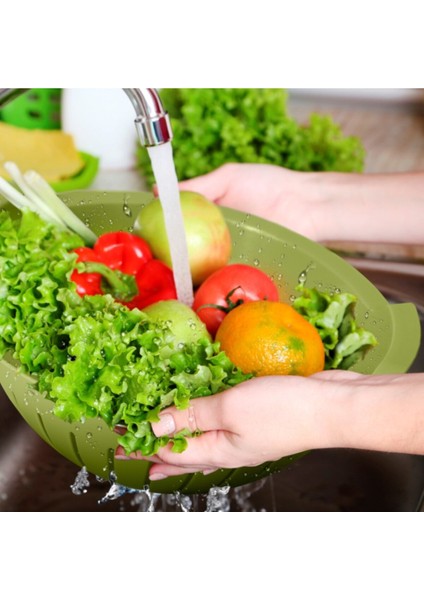 Handy Kaseli Süzgeç 3 Lt Yeşil
