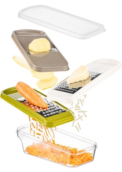 3lü Stronger Rende Seti Yeşil Beyaz Bej modelleri