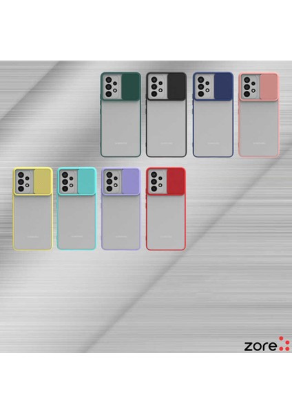 Galaxy A73 Kılıf Ecrz Lensi Kapak-Lacivert modelleri