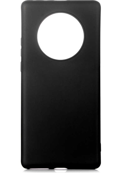 Huawei Mate 40 Pro Kılıf Ecrz Premier Silikon Kapak-Siyah