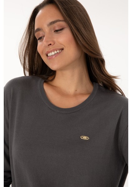 Kadın Gri Kazak /triko 50307735-VR024 fiyatları