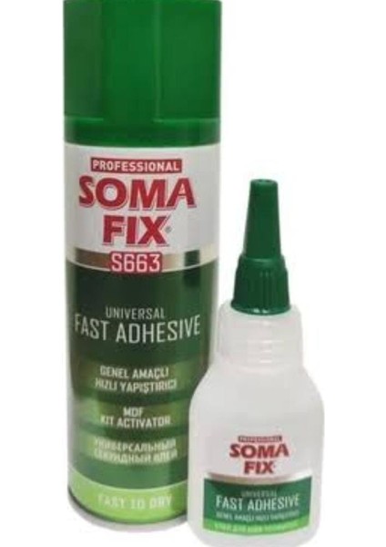 S663 200 ml 50 gr Hızlı Yapıştırıcı