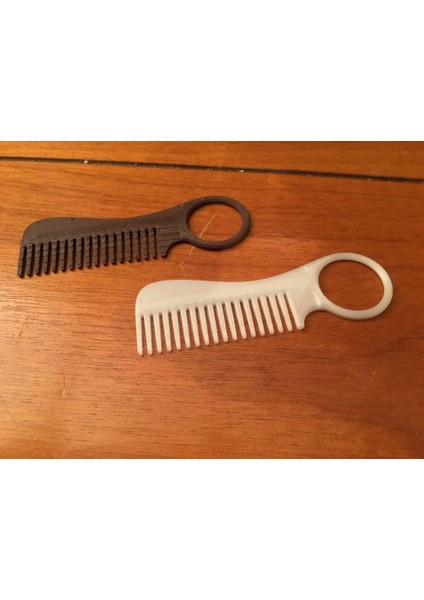 Bıyık Saç Şekillendirici Fön Tarak Gri 2775354 3D