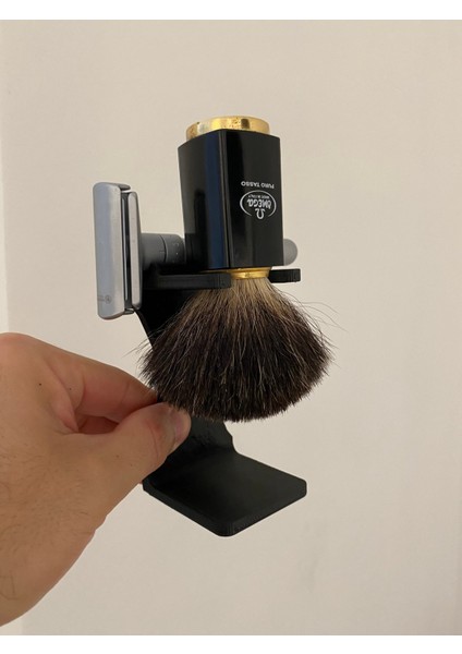 Emniyetli Tıraş Makinesi ve Fırça Standı T535722 3D modelleri