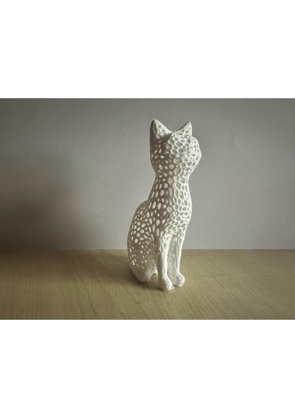 Voronoi Kedi Heykeli P831347 3D