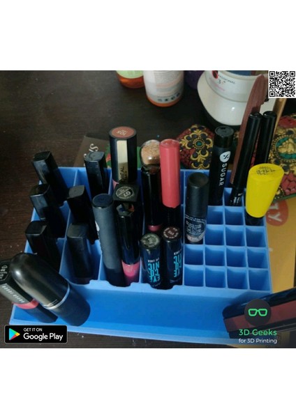 Büyük Ruj ve Eyeliner Tutucusu/makyaj Organizatörü T2804034 3D modelleri