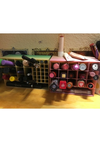 Büyük Ruj ve Eyeliner Tutucusu/makyaj Organizatörü T2804034 3D fırsatları