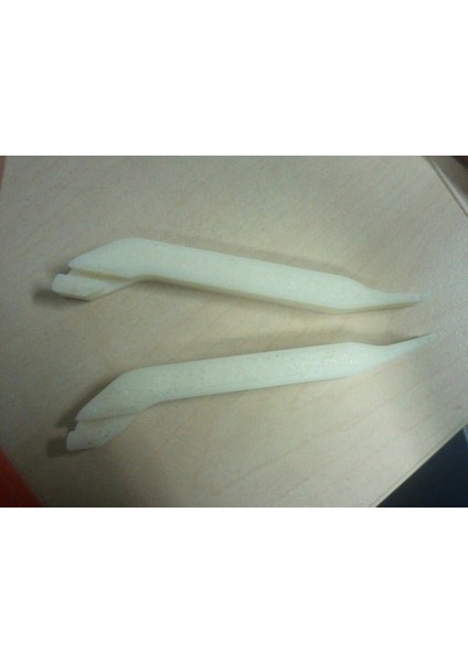 Bisiklet Lastik Sökme Levyesi Beyaz 12362 (2 Adet) 3D