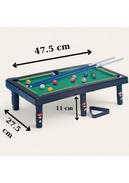 Masa Üstü Ayaklı Bilardo Oyunu