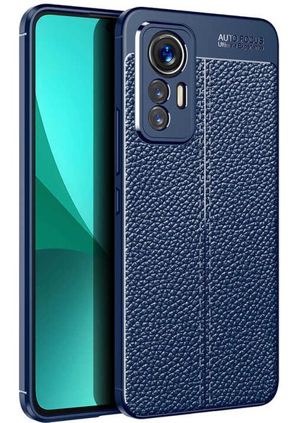 Xiaomi Xiaomi 12 Lite Kılıf Ecrz Niss Silikon Kapak-Lacivert