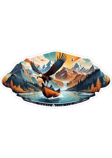 2 Adet 33X33 cm Karavan V13 Araç Tekne Duvar Jeep Oto Sticker