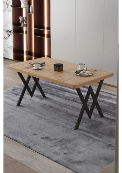 Parla Mutfak Yemek Masası W Metal Ayak 70X110 Mutfak Yemek Masası fiyatları