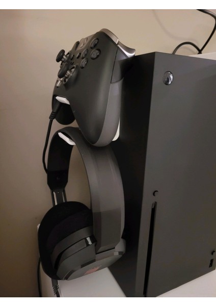Xbox Series x Oyun Kumandası ve Kulaklık Tutucu T5207720 3D