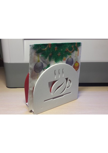 Peçetelik - Kahve (Plastik Aparattır!!!) 3D