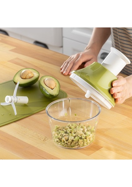 Dinamik Manuel Doğrayıcı Rondo Yeşil modelleri