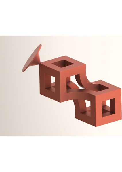 Geometrik HEYKEL_11 (Plastik Aparattır!!!) 3D