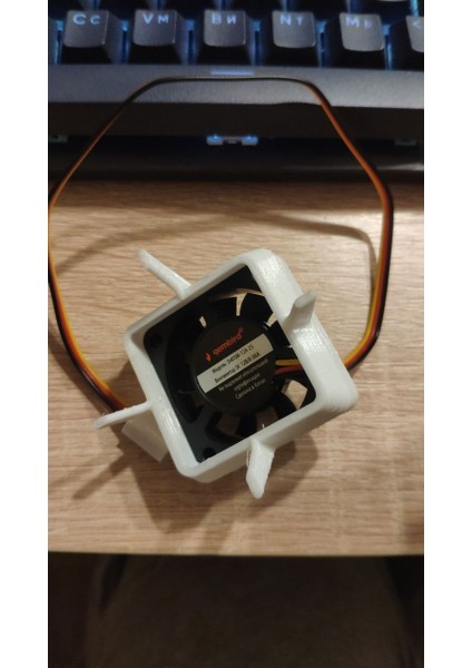 Fan Stand 40 Mm, Ekran Kartını Soğutmak Için (Plastik Aparattır!!!) 3D