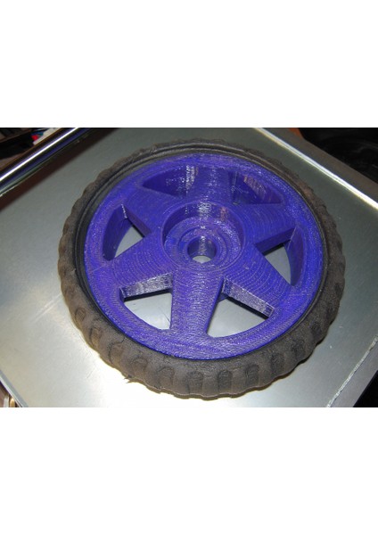 Yuvarlanan Bir Çantadan Tekerlek (Plastik Aparattır!!!) 3D