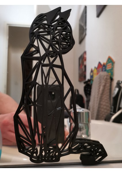 Kedi Duvar Heykeli 2d T3289774 3D modelleri