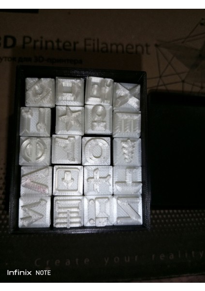 Farklı Pul Seti (Geleneksel Işaretler) (Plastik Aparattır!!!) 3D