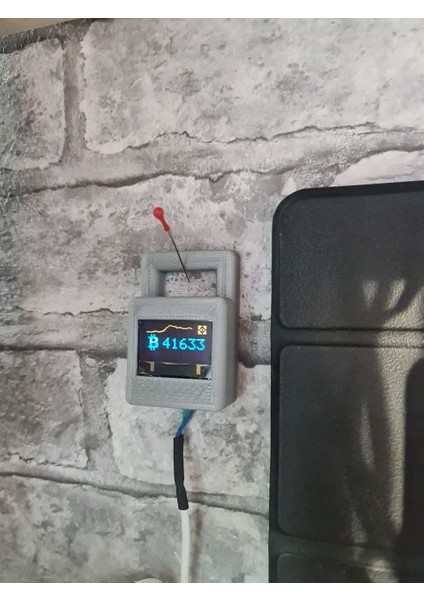 0.96 OLED 1306 64X128 Kutu (Plastik Aparattır!!!) 3D