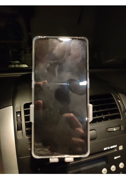 Oneplus 7t (Tamponlu) Telefon Tutucu Araç Montajı Aparatı T4055783 3D