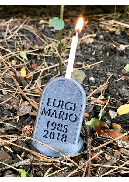 Luigi'nin Mezar Taşı (Super Smash Bros. Direct 8/8/2018) T3043209 3D