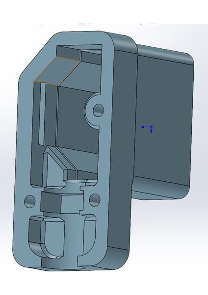 Iec 320 Dik Açı 90G_VERSION3 (Plastik Aparattır!!!) 3D