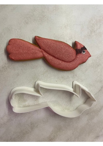 Çerezler Için Kesme (Form) - Kuş (Plastik Aparattır!!!) 3D