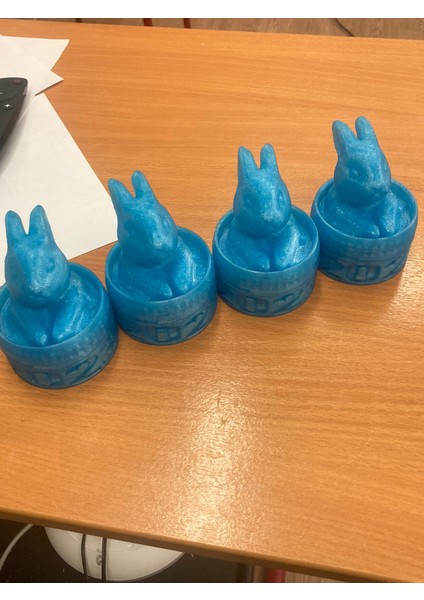 Yeni Yıl Kutusu Hare (Plastik Aparattır!!!) 3D