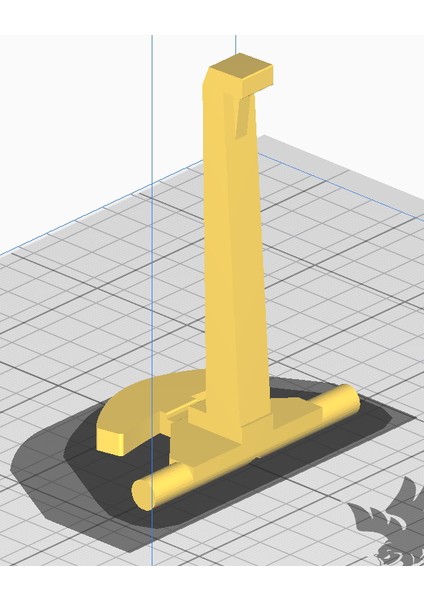 Zachalka/bir Bilgisayar Sandalyesi Bürokrat Viking Aero'nun Artından Fiktoru (Plastik Aparattır!!!) 3D